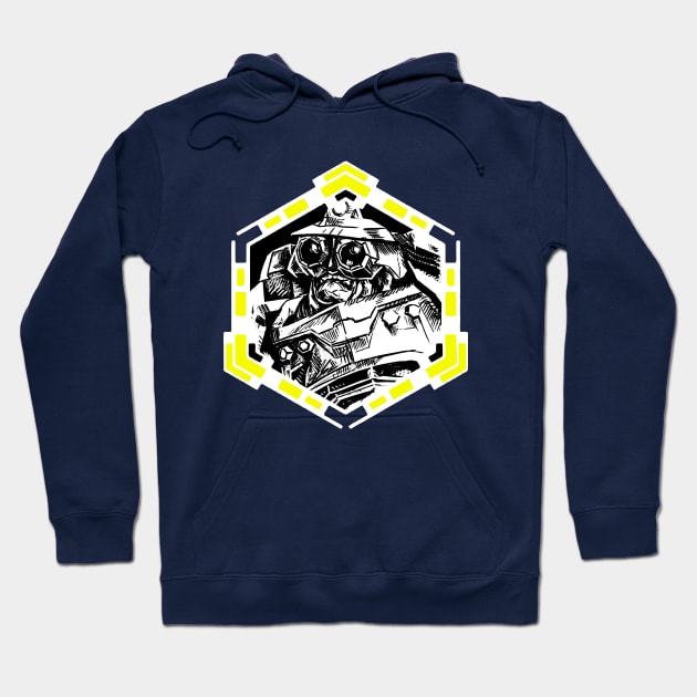 Deep Rock Galactic - Driller Hoodie by CatsandBats